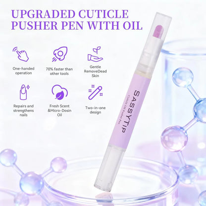 Ceramic Cuticle Pusher & Oil Pen