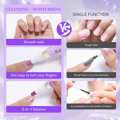 Ceramic Cuticle Pusher & Oil Pen